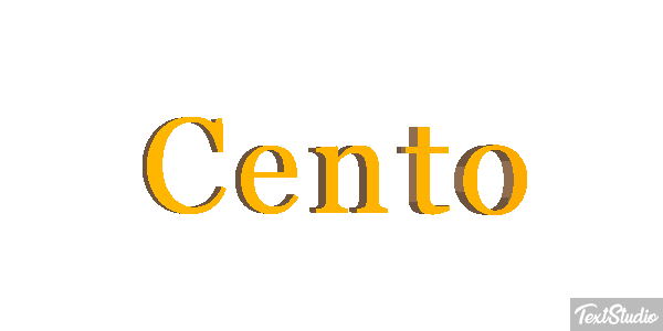 Cento Effetto testo