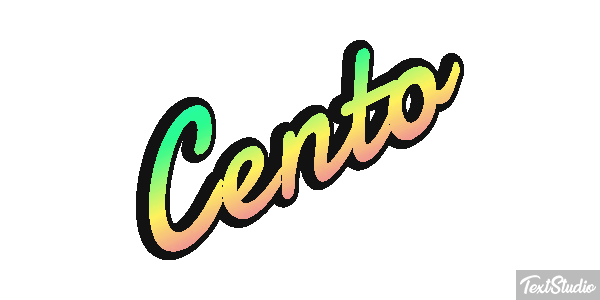 Cento Effetto testo