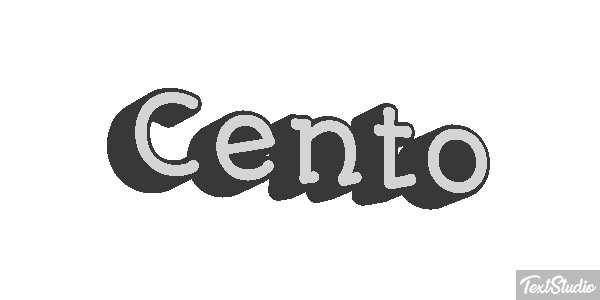 Cento Effetto testo