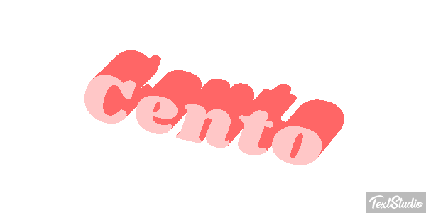 Cento Effetto testo