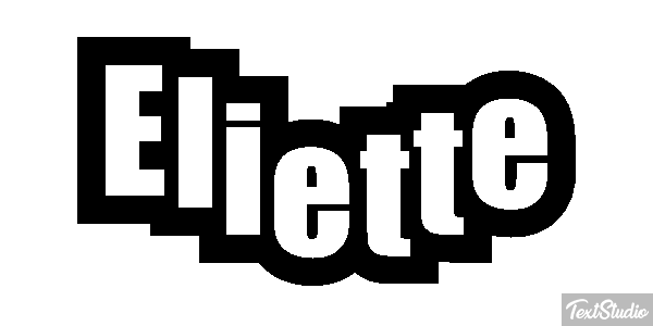 Éliette Efecto de texto