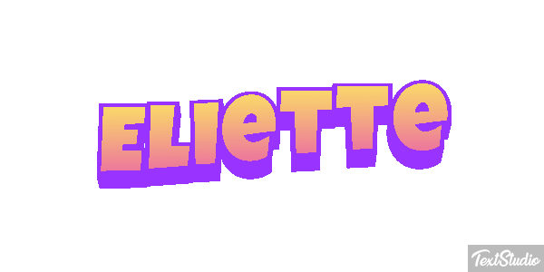 Éliette Efecto de texto