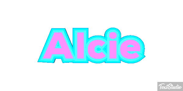 Alcie Efecto de texto