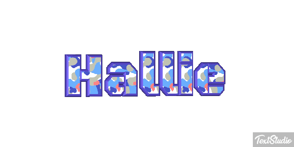 Hallie Text effect