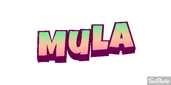 Mula Efecto de texto