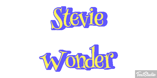 Stevie Wonder Metin efekti