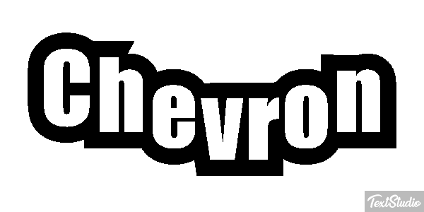 Chevron Effetto testo