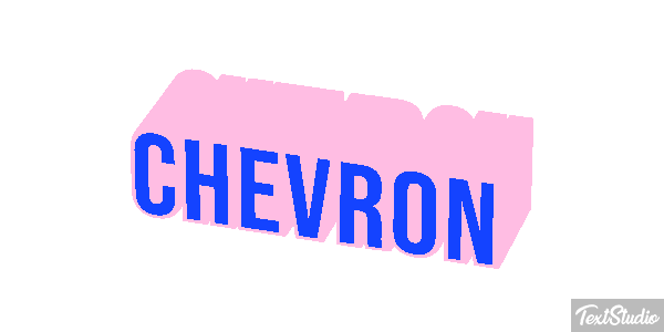 Chevron Effetto testo