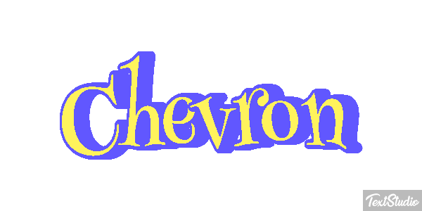 Chevron Effetto testo