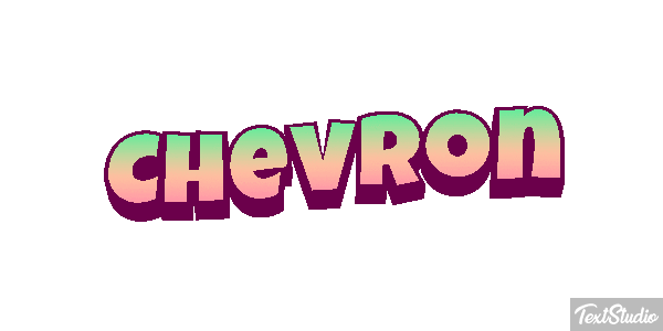 Chevron Effetto testo