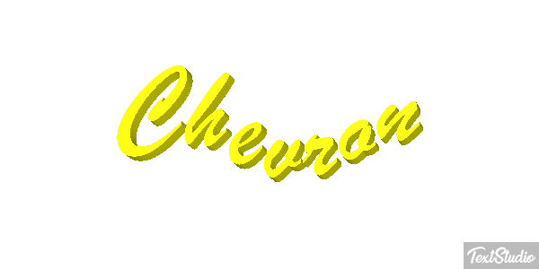 Chevron Effetto testo
