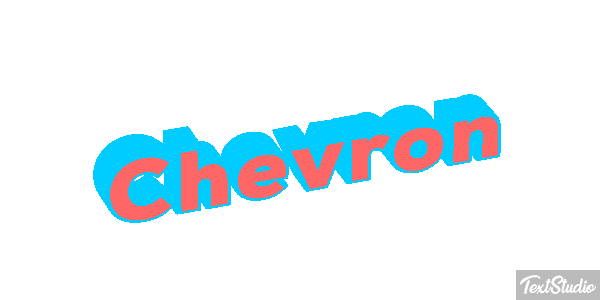 Chevron Effetto testo