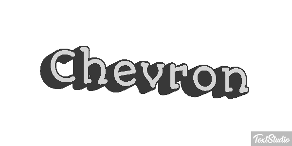 Chevron Effetto testo