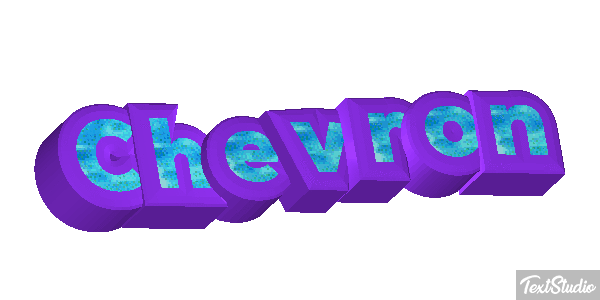 Chevron Effetto testo