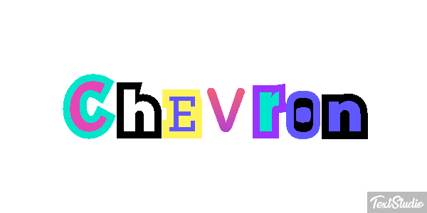 Chevron Effetto testo