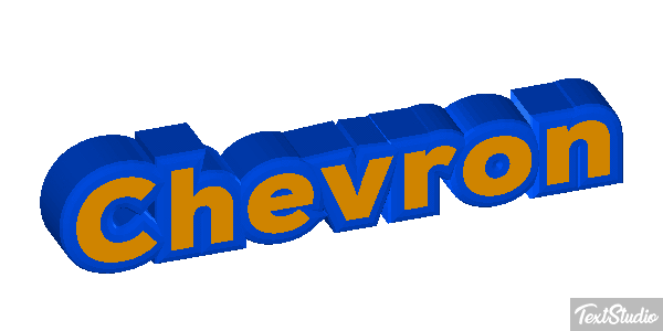 Chevron Effetto testo