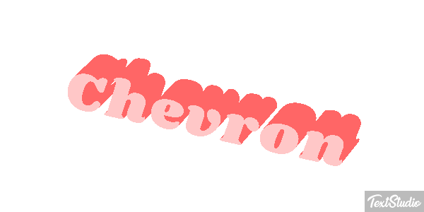 Chevron Effetto testo
