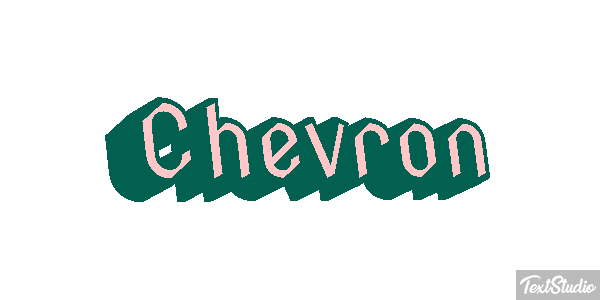 Chevron Effetto testo