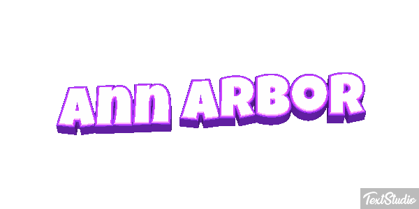Ann Arbor Texteffekt