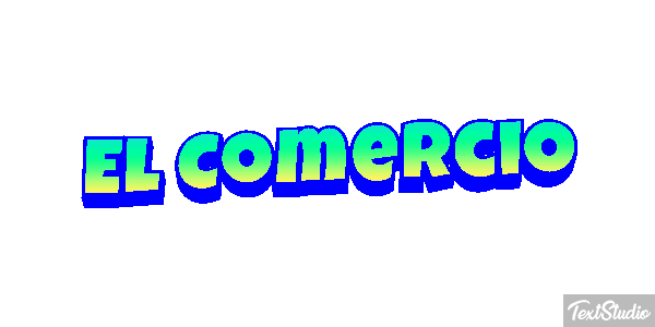 El Comercio テキスト効果