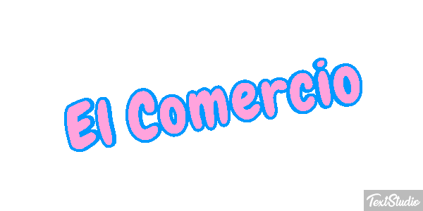El Comercio テキスト効果
