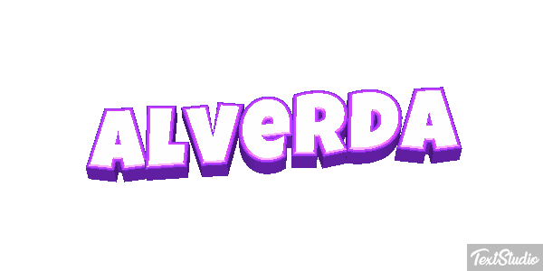 Alverda Text effect