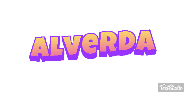 Alverda Text effect