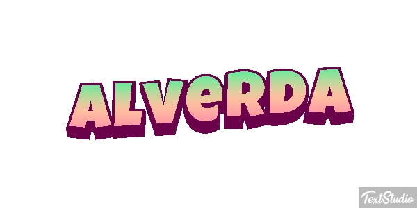 Alverda Text effect