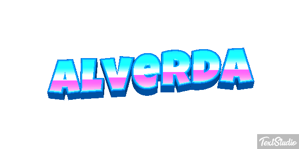Alverda Text effect