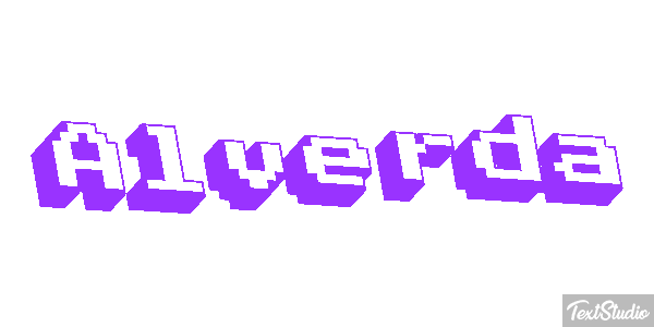Alverda Text effect