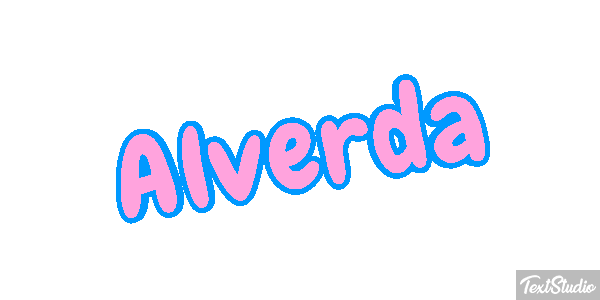 Alverda Text effect