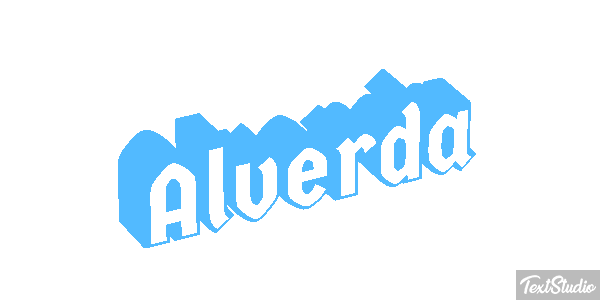 Alverda Text effect