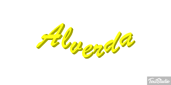 Alverda Text effect
