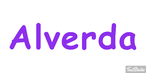 Alverda Text effect