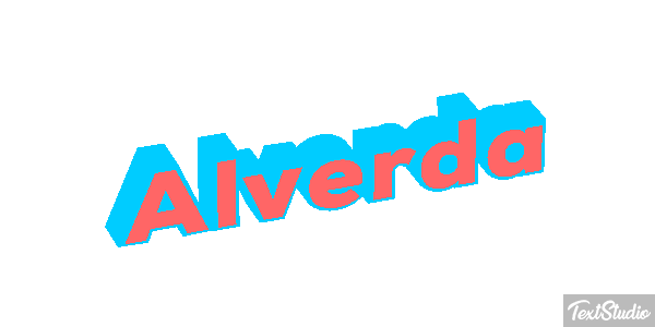 Alverda Text effect
