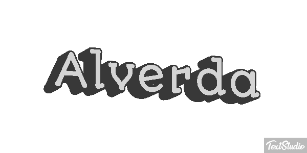 Alverda Text effect