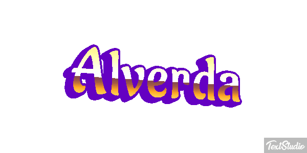 Alverda Text effect