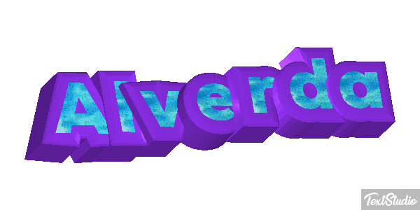 Alverda Text effect