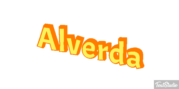 Alverda Text effect