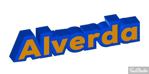 Alverda Text effect
