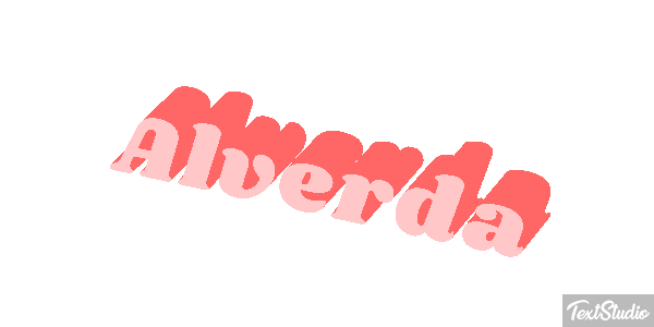 Alverda Text effect