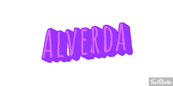 Alverda Text effect