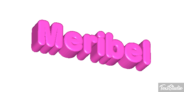 Meribel Efekt tekstowy