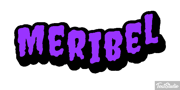Meribel Efekt tekstowy