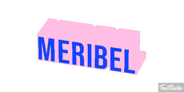 Meribel Efekt tekstowy