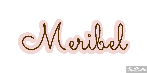 Meribel Efekt tekstowy