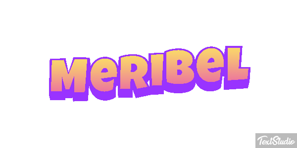 Meribel Efekt tekstowy