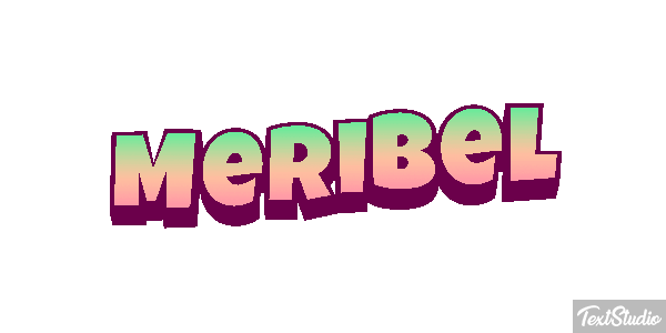 Meribel Efekt tekstowy
