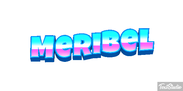 Meribel Efekt tekstowy
