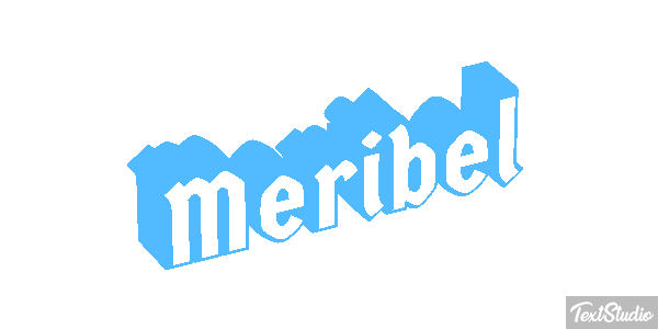 Meribel Efekt tekstowy
